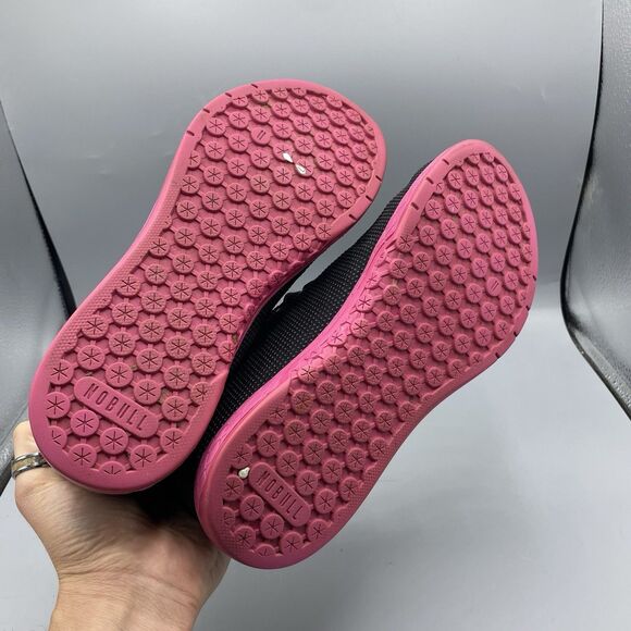 Nobull Superfabric Trainer Women's Workout Gym Shoes Black Pink Size 10W, 8.5M - Picture 6 of 8